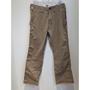 VTG Levi's Tab Twills Chino Pants Mens 30 x 30 Beige Khaki Loose Straight Cotton